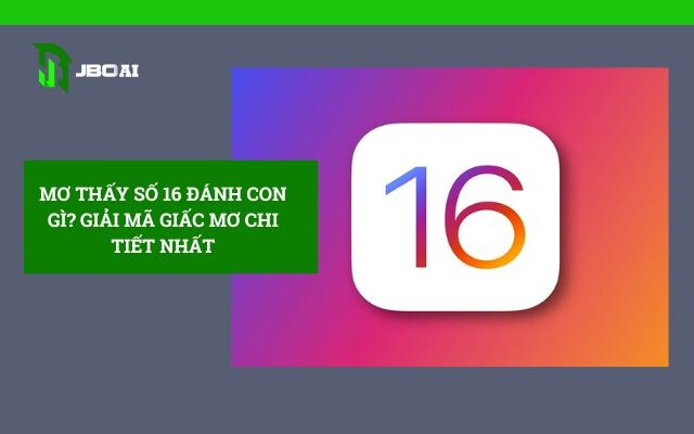 Mơ Thấy Số 16 đánh Con Gì